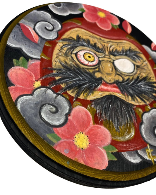 THE DARUMA JOURNEY - ORIGINAL ACRYLIC PAINTING