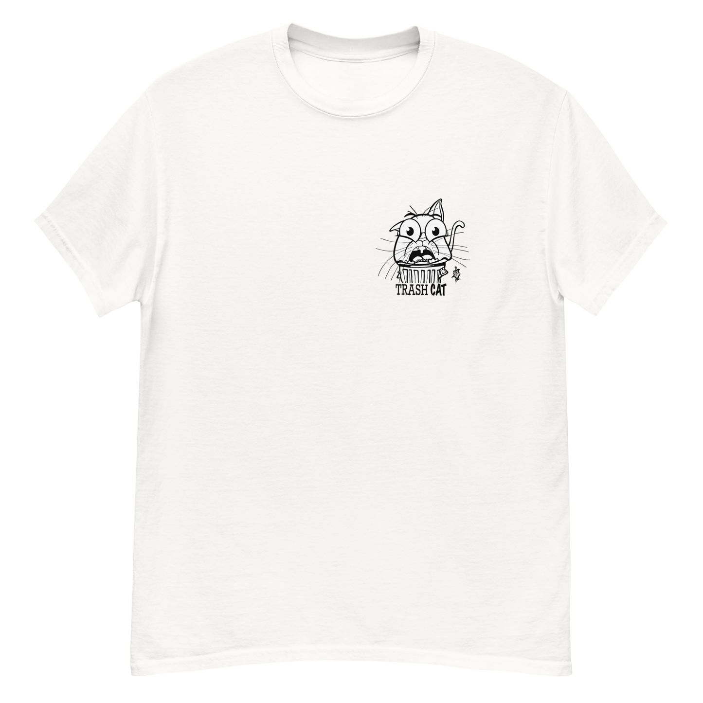 Trash Cat Graphic Tee