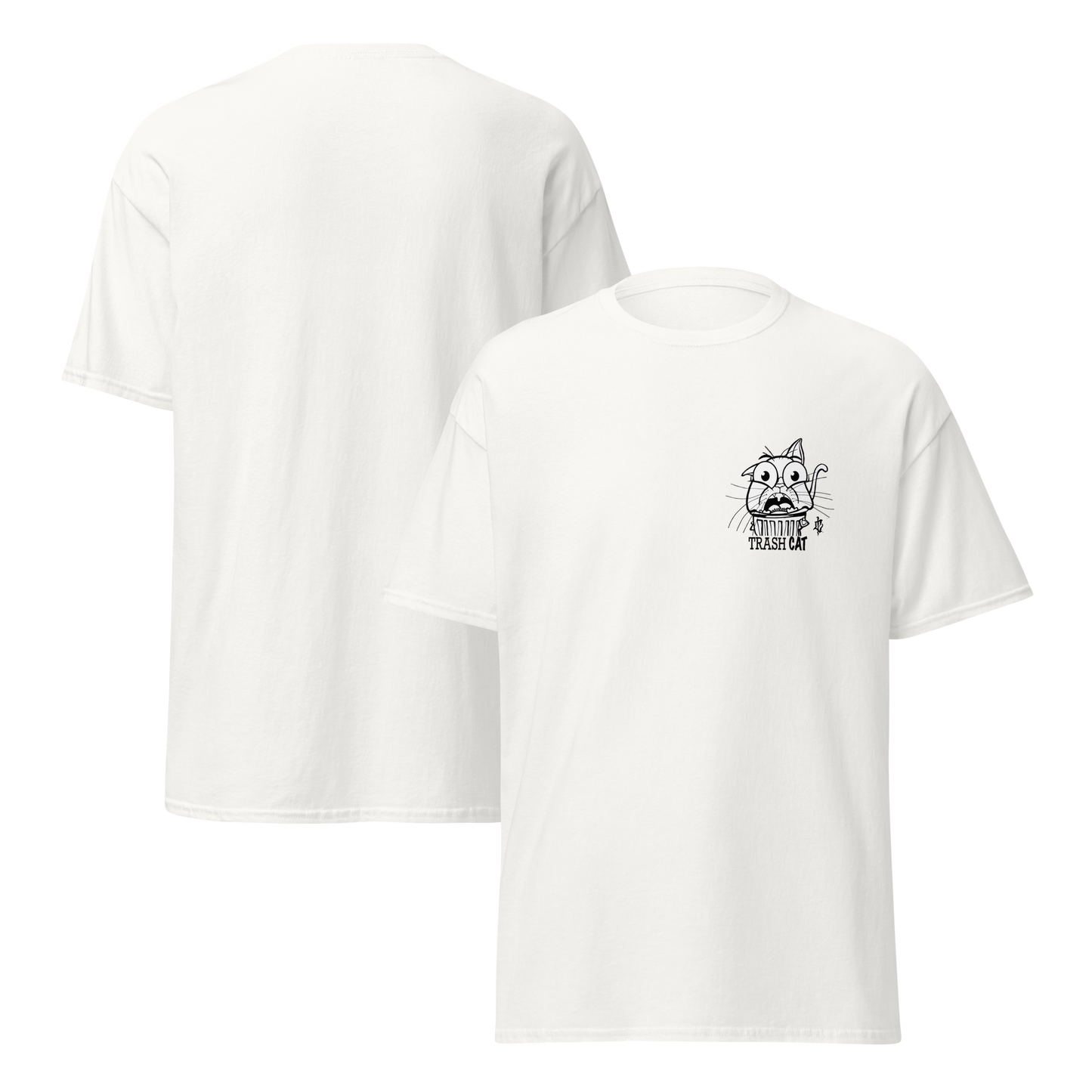 Trash Cat Graphic Tee