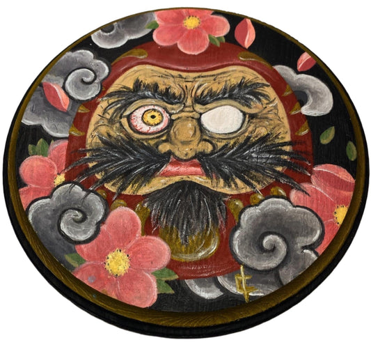 THE DARUMA JOURNEY - ORIGINAL ACRYLIC PAINTING